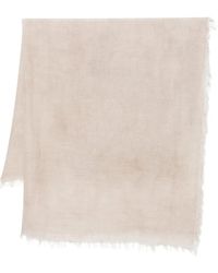 Faliero Sarti - Chal Enry Frayed-Edge Scarf - Lyst