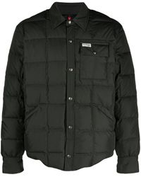 Fay - Jac Quilted Padded Shirt Jacket - Lyst