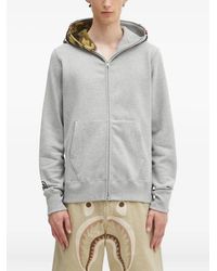 A Bathing Ape - Sudadera con capucha y motivo de tiburón - Lyst