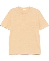 Sandro - T-Shirt En Lin - Lyst