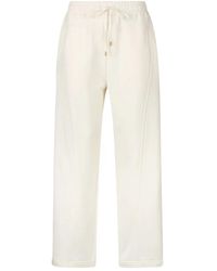 Liu Jo - Side-Seam Detail Drawstring Trousers - Lyst