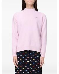 Fiorucci - Logo-Patch Merino Wool Sweater - Lyst