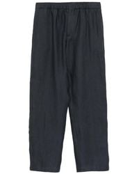 Lardini - Broek Met Elastische Tailleband - Lyst