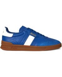 Polo Ralph Lauren - Heritage Aera Suede Leather Sneakers - Lyst