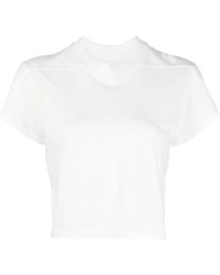 Rick Owens - Cotton Cropped T-Shirt - Lyst