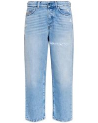 DIESEL - 1981 D-Went Distressed Jeans - Lyst