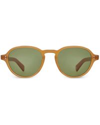 Garrett Leight - Casillas Round-Frame Sunglasses - Lyst