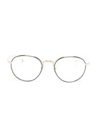 Thom Browne - Round-Frame Clear Glasses - Lyst