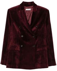 Antonelli - Blazer Doppiopetto Gravona A Coste - Lyst