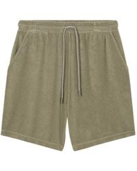 Closed - Drawstring Terry-Cloth Shorts - Lyst