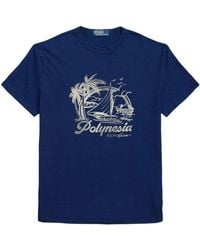 Polo Ralph Lauren - Graphic-Print T-Shirt - Lyst