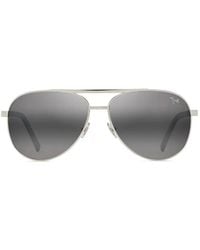 Maui Jim - Seacliff Pilot-Frame Sunglasses - Lyst