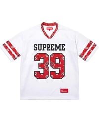 Supreme - Bandana Football T-Shirt - Lyst