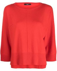 Max Mara - Top Alce Con Scollo A Barca - Lyst