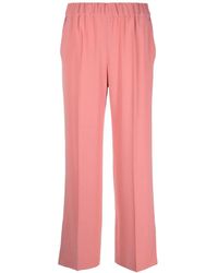 Alberto Biani - Broek Met Wijde Pijpen - Lyst