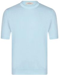Gran Sasso - Short-Sleeve Crew-Neck Sweater - Lyst