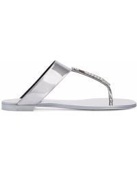 Giuseppe Zanotti - Cleta Crystal-Embellished Sandals - Lyst