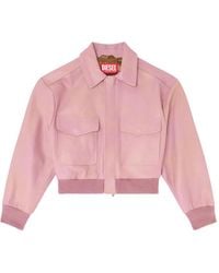 DIESEL - Aviator Jacket - Lyst