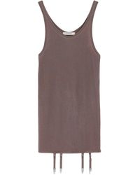 Lemaire - Geribbelde Top - Lyst