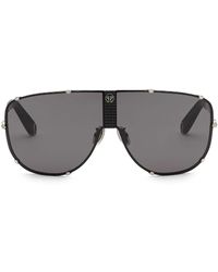 Philipp Plein - Stud Pilot-Frame Sunglasses - Lyst