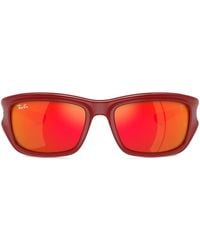 Ray-Ban - Gradient-lenses Rectangle-frame Sunglasses - Lyst