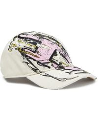 DIESEL - Graphic-Print Baseball Cap - Lyst