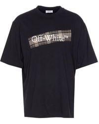 Off-White c/o Virgil Abloh - Off Flannel Diag Skate T-Shirt - Lyst