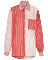 Amir Slama - Gestreept Blouse - Lyst