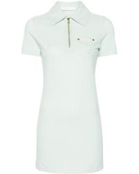 Palm Angels - Cotton Piqué Polo Dress - Lyst
