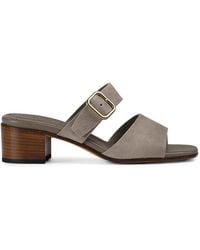 Doucal's - Double-Strap Suede Sandals - Lyst