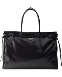 Prada - Bonnie Leather Tote Bag - Lyst
