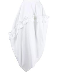 McQueen - Asym Balloon Skt - Lyst