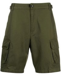 DIESEL - P-Argym Cotton Cargo Shorts - Lyst