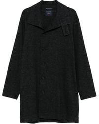 Yohji Yamamoto - Button-Fastening Pocket Coat - Lyst