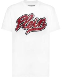 Philipp Plein - Strass Signature T-Shirt - Lyst