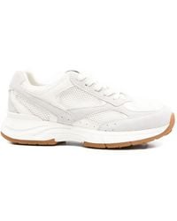 SERGIO MORETTI FIRENZE - Mesh-Panel Sneakers - Lyst