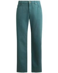 Etro - Five-Pocket Straight-Leg Jeans - Lyst