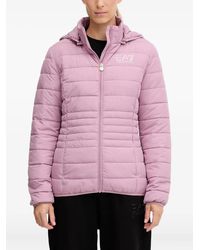 EA7 - Plumífero con cremallera - Lyst