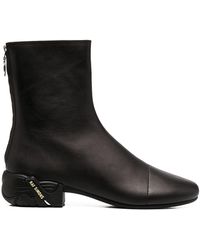 Raf Simons - Runner Zip-up Ankle Boots - Lyst