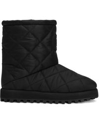 Dolce & Gabbana - Quilted Nylon Boots - Lyst
