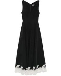Jonathan Simkhai - Mira Cotton Faile Lace Midi Dress - Lyst
