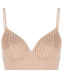 Eres - Ribbed Knitted Bralette Top - Lyst