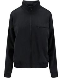 MM6 by Maison Margiela - Logo-Print Zip-Up Sweatshirt - Lyst