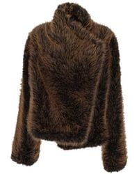 BB COUTURE - Veste En Fourrure Artificielle - Lyst
