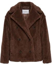 Max Mara - Teddy Biker Jacket - Lyst