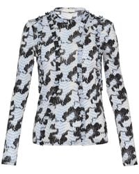 Ulla Johnson - Clover Ruffled Long-Sleeve Top - Lyst