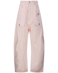 Sportmax - Spxfashion Cotton Cargo Jeans - Lyst