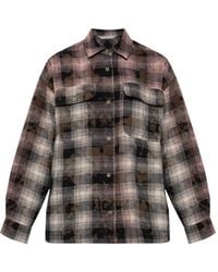 Palm Angels - Checked Pattern Shirt - Lyst