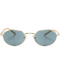 Persol - Zonnebril Met Ovalen Montuur - Lyst