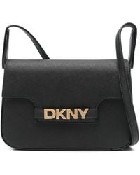 DKNY - Logo-Lettering Cross Body Bag - Lyst